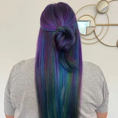 Northern lights inspired vivid