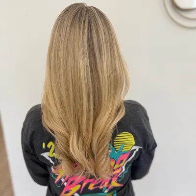 Baby light. Make me as blonde as possible!